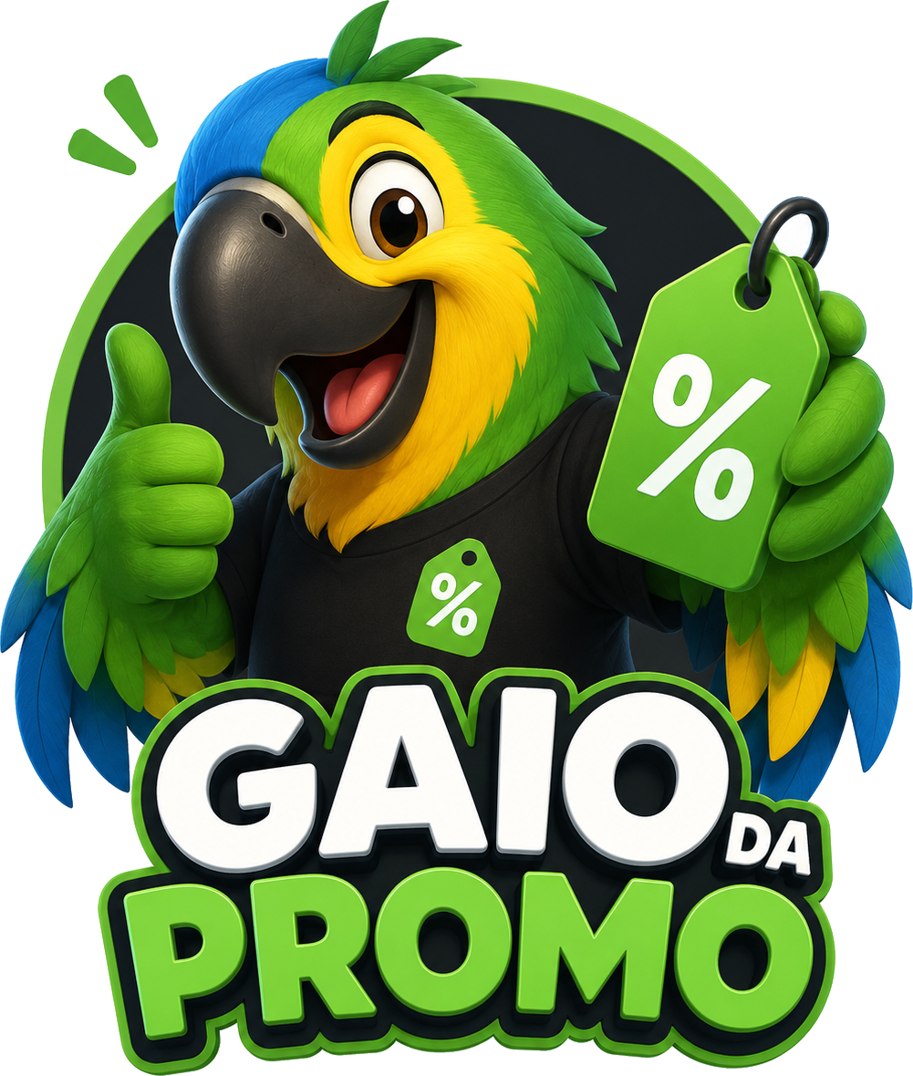Mascote papagaio do Gaio da Promo